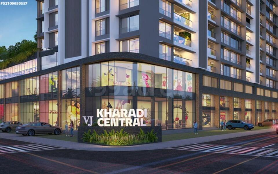 Vilas Palladio Kharadi Central Elevation