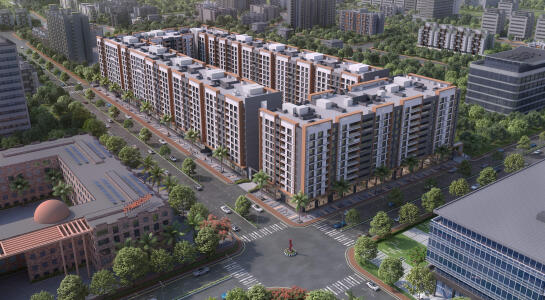 Shubh Nirvana Aerial View