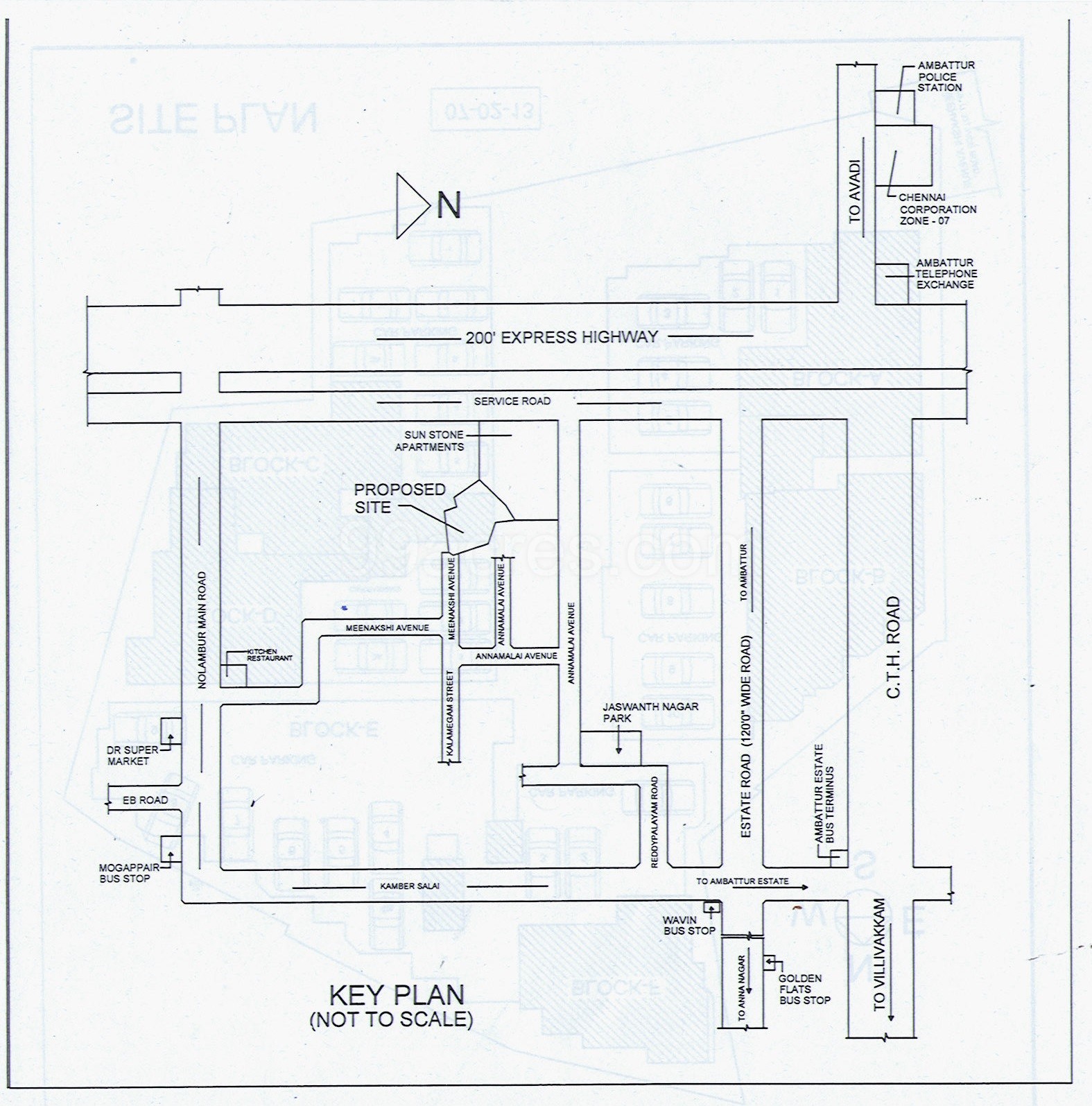 Vinoth Builders Vinoth Vanhi Map Vinoth Vanhi Mogappair