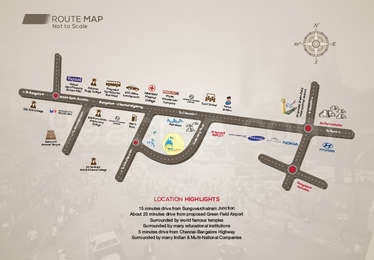 VIP Housing Urban Groundz Phase 2 Map - Sunguvarchatram, Kanchipuram ...