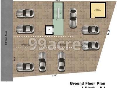 Vishnu Apartments Typical Floor Plan