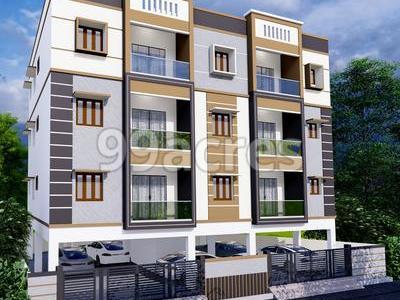 Vishnu Lakshmi Kubera Flats Elevation