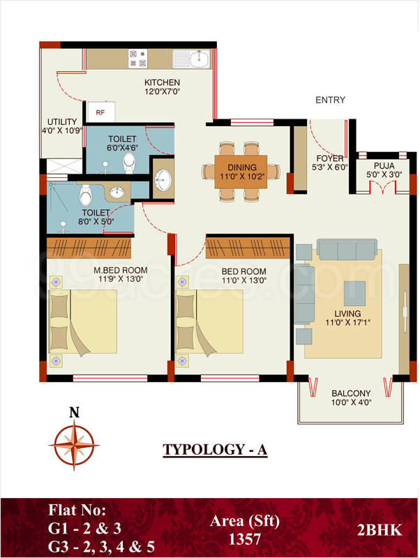 Vkc Developers VKC Chourasia Manor Phase 2 Floor Plan VKC Chourasia Manor Phase 2 Kaverappa