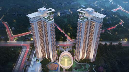 VVIP Addresses Greater Noida Aerial View
