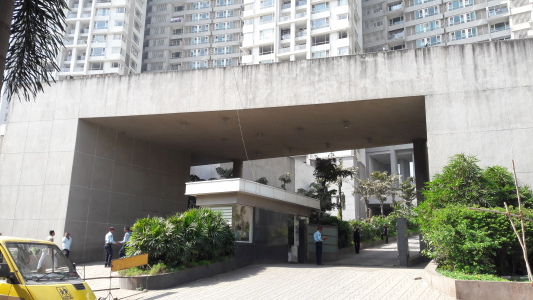 Wadhwa Palm Beach Residency Entrance