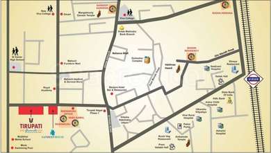 Wadhwana Group Wadhwana Tirupati Grande Map - Tirupati Nagar, Mumbai ...