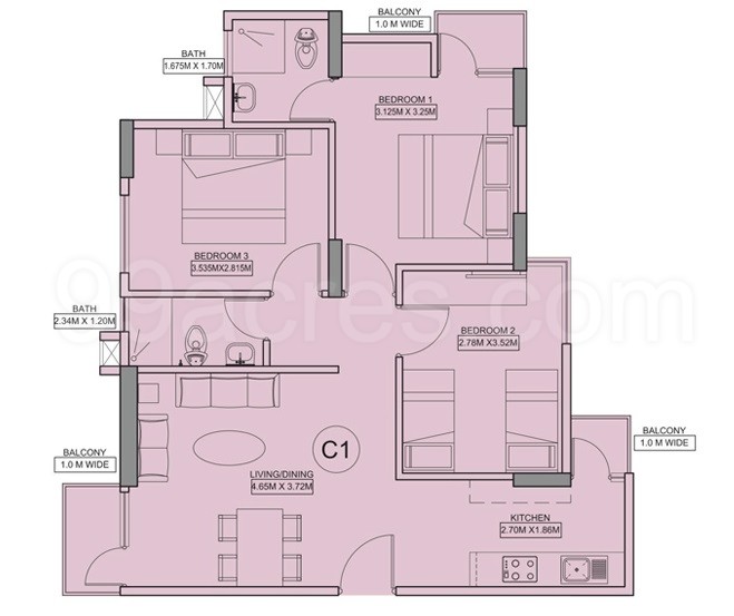 Wave Infratech Dream Homes Floor Plan Nh 24 Wave Infratech Dream Homes Floor Plan Nh 24 Highway Ghaziabad