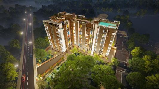 Westroad Canvas Aerial View