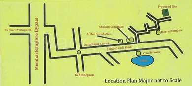 Yashraaj Group and Developers-Vishwakarma Reality Yashraaj Heights Map ...