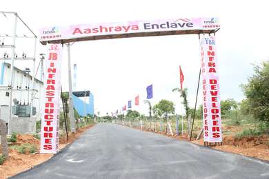 YBRs Aashraya Enclave Entrance View